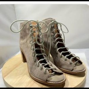 Jeffery Campbell Cors suede shoes.